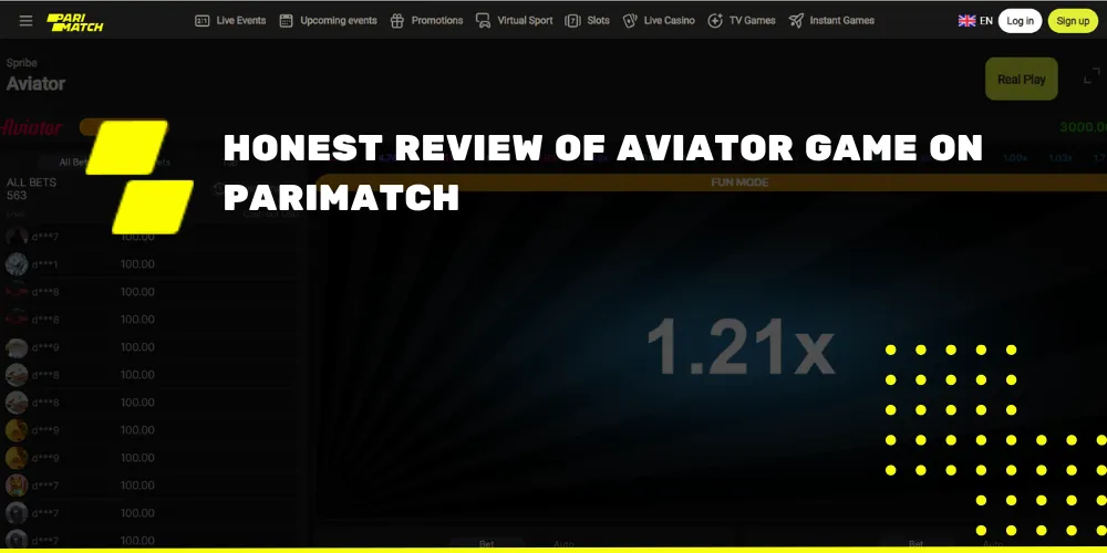 Honest Review Of Aviator Game On Parimatch