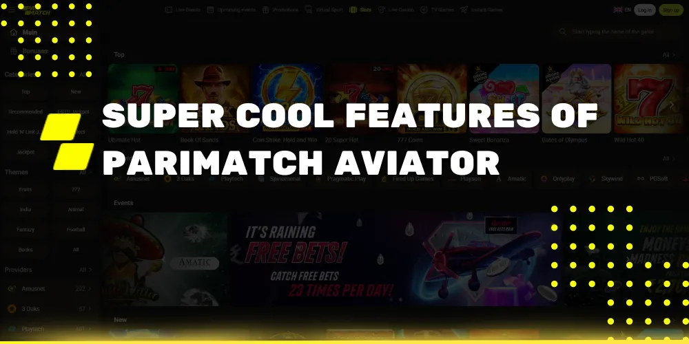 Super Cool Features of Parimatch Aviator